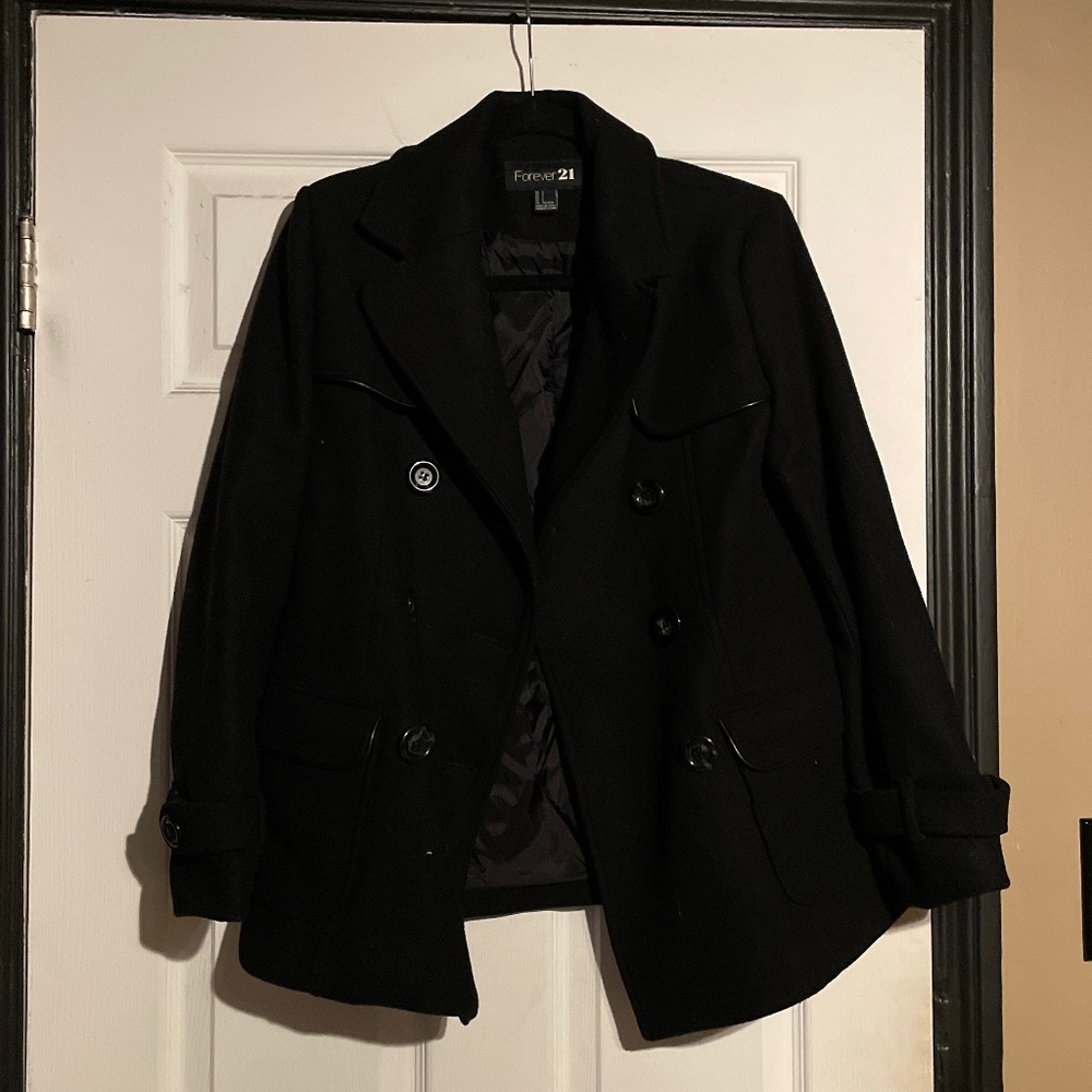 Black Peacoat